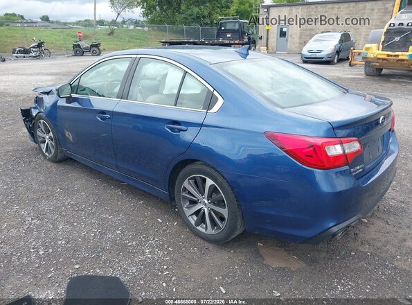 4S3BNAN65K3033459 2019 SUBARU LEGACY Blue Հետևի ձախ