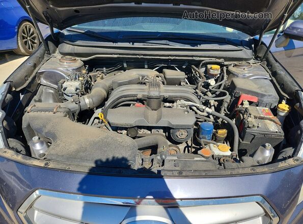 4S3BNAN66G3036359 2016 SUBARU LEGACY Gray Widok wnętrza z tyłu