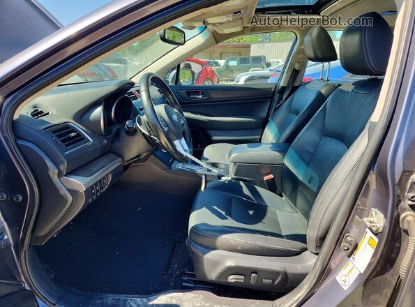 4S3BNAN66G3036359 2016 SUBARU LEGACY Gray Widok wnętrza z przodu