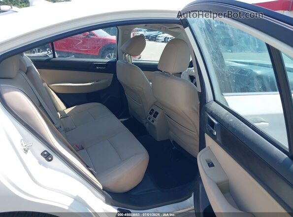 4S3BNAN66H3050473 2017 SUBARU LEGACY White Вид наклейки з VIN-кодом