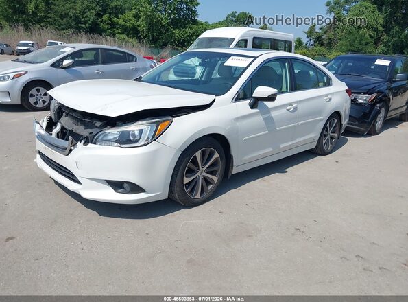 4S3BNAN66H3050473 2017 SUBARU LEGACY White Передня ліва чверть