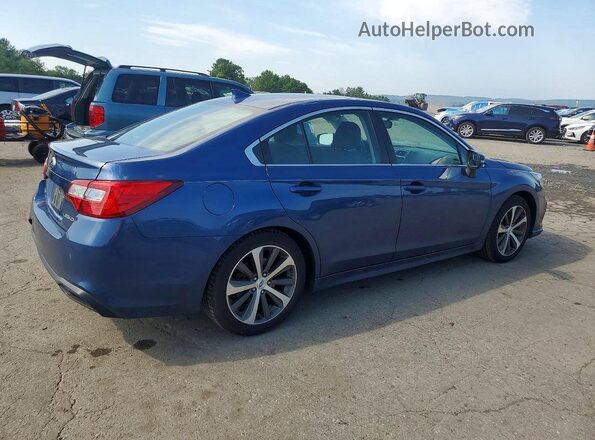 4S3BNAN67K3031308 2019 SUBARU LEGACY Blue Задня права чверть