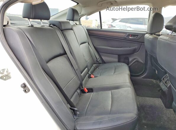 4S3BNAN68G3050182 2016 SUBARU LEGACY White Rear seats view