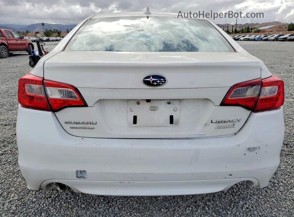 4S3BNAN68G3050182 2016 SUBARU LEGACY White Rear view