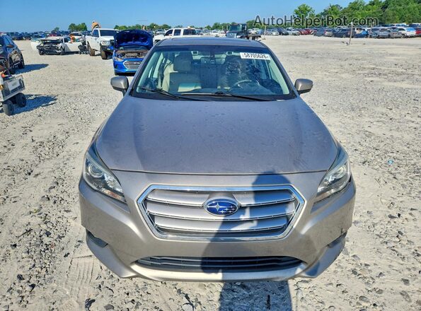 4S3BNAN68H3035649 2017 SUBARU LEGACY Gold Front view