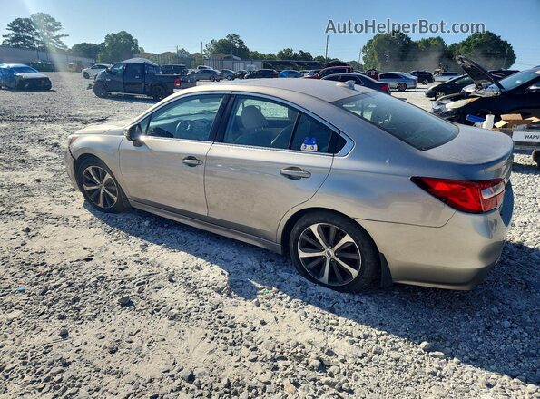 4S3BNAN68H3035649 2017 SUBARU LEGACY Gold Rear left