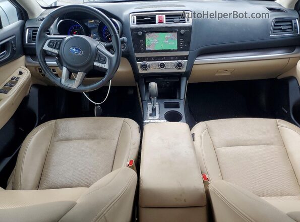 4S3BNAN68H3035649 2017 SUBARU LEGACY Gold Dashboard view