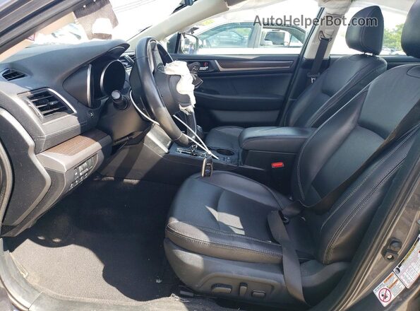 4S3BNAN68J3030425 2018 SUBARU LEGACY Gray წინა სალონის ხედი