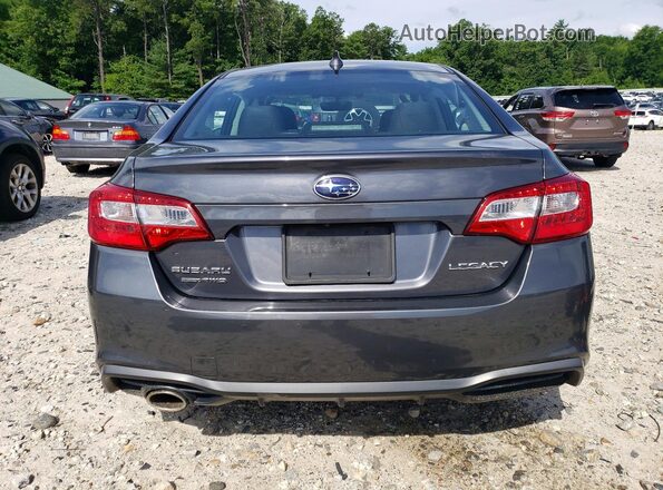 4S3BNAN68J3030425 2018 SUBARU LEGACY Gray უკანა ხედი