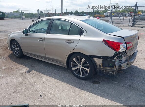 4S3BNAN68K3030104 2019 SUBARU LEGACY Tan Հետևի ձախ