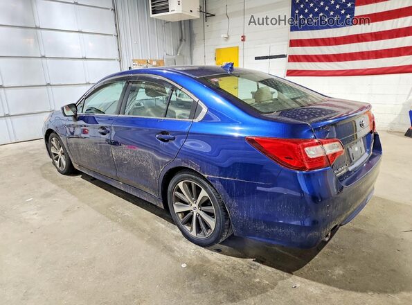 4S3BNAN69G3034895 2016 SUBARU LEGACY Blue Rear left