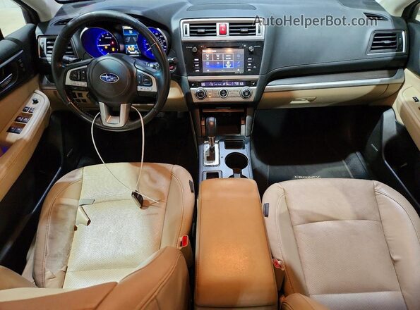 4S3BNAN69G3034895 2016 SUBARU LEGACY Blue Dashboard view