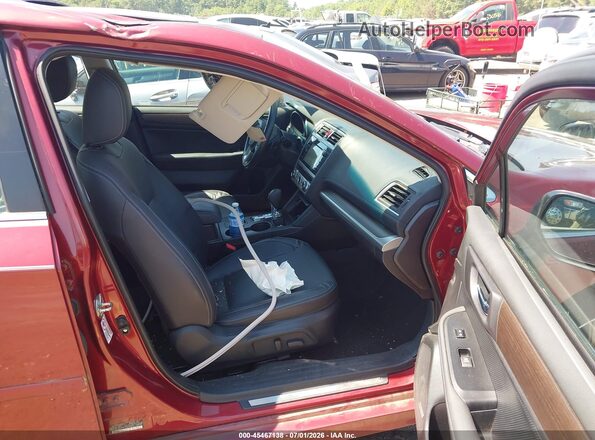 4S3BNAN69G3058713 2016 SUBARU LEGACY Red Front interior view