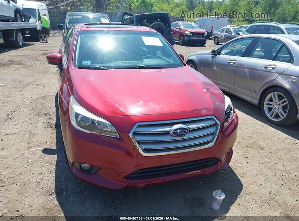 4S3BNAN69G3058713 2016 SUBARU LEGACY Red Instrument cluster view