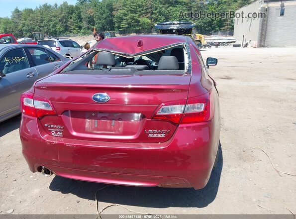 4S3BNAN69G3058713 2016 SUBARU LEGACY Red 
