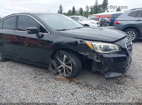 4S3BNAN6XH3034938 2017 SUBARU LEGACY Black Вид спереду