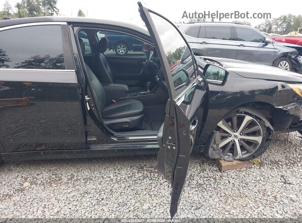 4S3BNAN6XH3034938 2017 SUBARU LEGACY Black Вид салону спереду