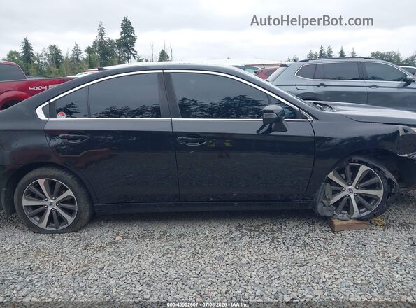 4S3BNAN6XH3034938 2017 SUBARU LEGACY Black Вид задньої частини салону