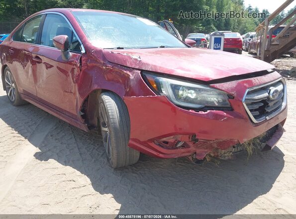 4S3BNAN6XJ3015442 2018 SUBARU LEGACY Red Front view