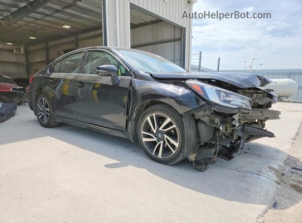 4S3BNAN6XJ3021676 2018 SUBARU LEGACY Black Передня права чверть