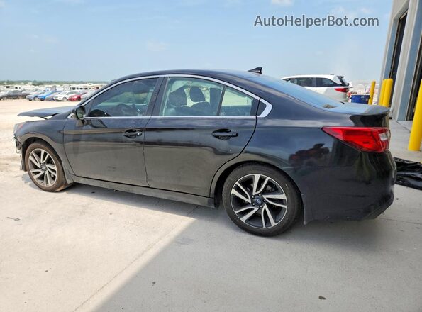 4S3BNAN6XJ3021676 2018 SUBARU LEGACY Black Задня ліва чверть