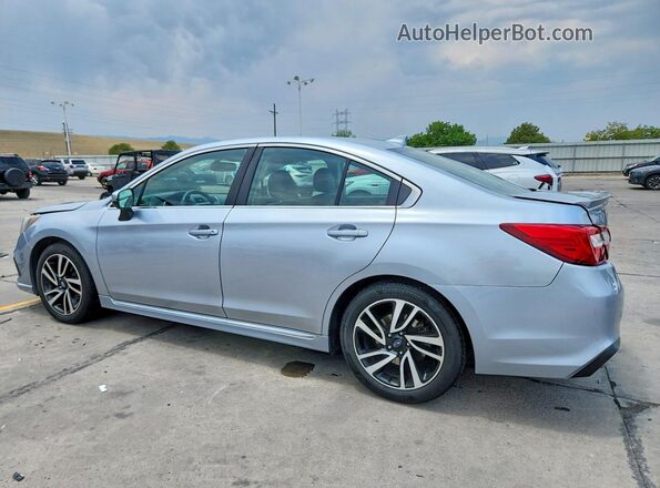 4S3BNAR60J3019008 2018 SUBARU LEGACY Silver Задня ліва чверть