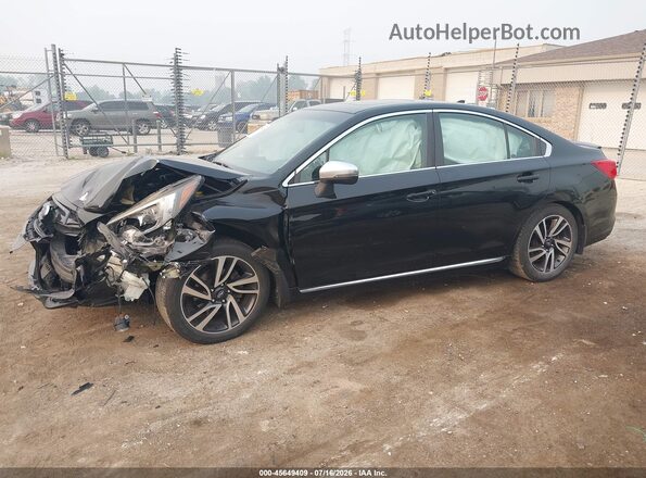 4S3BNAR61J3036884 2018 SUBARU LEGACY Черный Передняя левая четверть