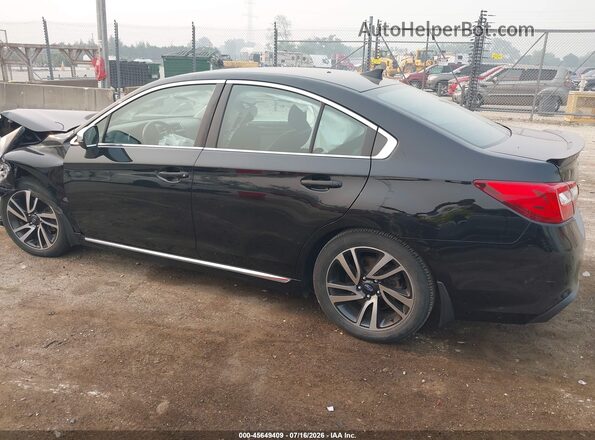 4S3BNAR61J3036884 2018 SUBARU LEGACY Черный Задняя левая четверть