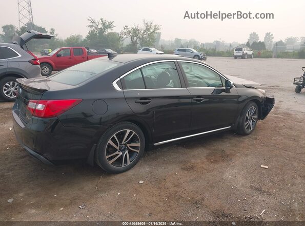 4S3BNAR61J3036884 2018 SUBARU LEGACY Черный Задняя правая четверть
