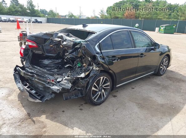 4S3BNAR67K3020433 2019 SUBARU LEGACY Black უკანა მარჯვენა