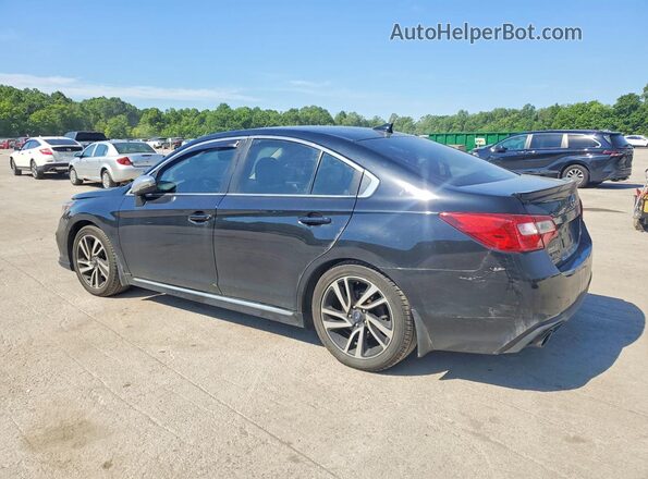 4S3BNAR67K3035398 2019 SUBARU LEGACY Black Tył lewy