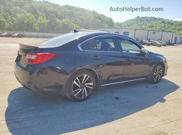 4S3BNAR67K3035398 2019 SUBARU LEGACY Black Tył prawy