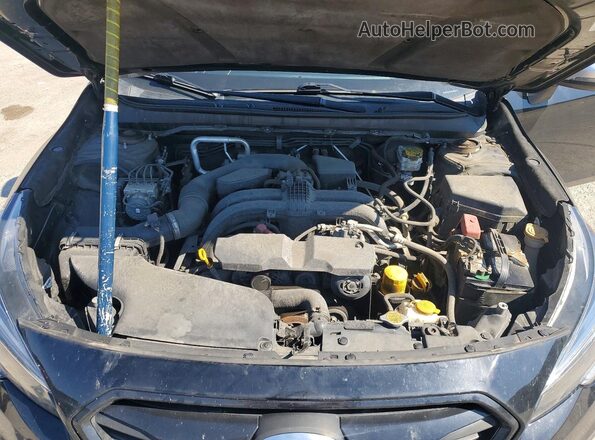 4S3BNAR67K3035398 2019 SUBARU LEGACY Black Widok wnętrza z tyłu