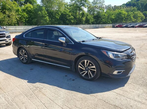 4S3BNAR67K3035398 2019 SUBARU LEGACY Black Przód prawy