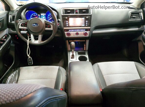 4S3BNAR6XH3004932 2017 SUBARU LEGACY Blue Dashboard view