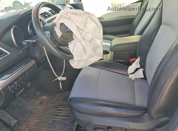 4S3BNAS62K3021824 2019 SUBARU LEGACY White Front interior view