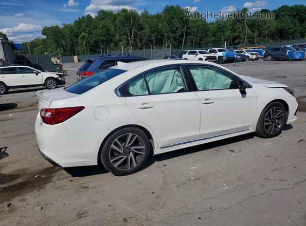 4S3BNAS62K3021824 2019 SUBARU LEGACY White Rear right
