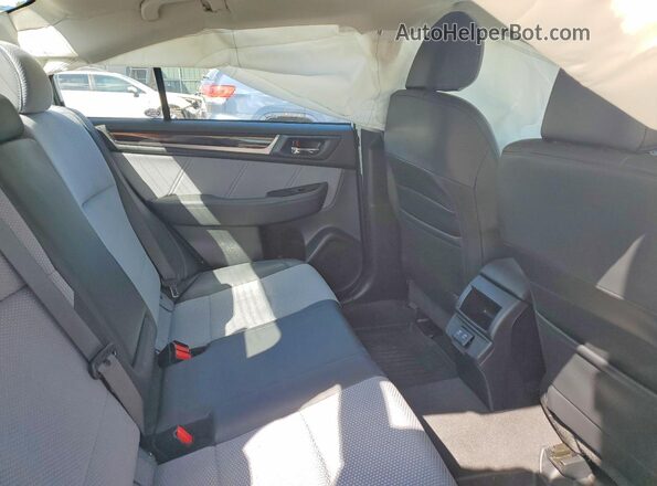 4S3BNAS62K3021824 2019 SUBARU LEGACY White Rear seats view