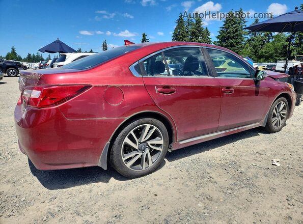 4S3BNAS63H3064089 2017 SUBARU LEGACY Бордовый Задняя правая четверть