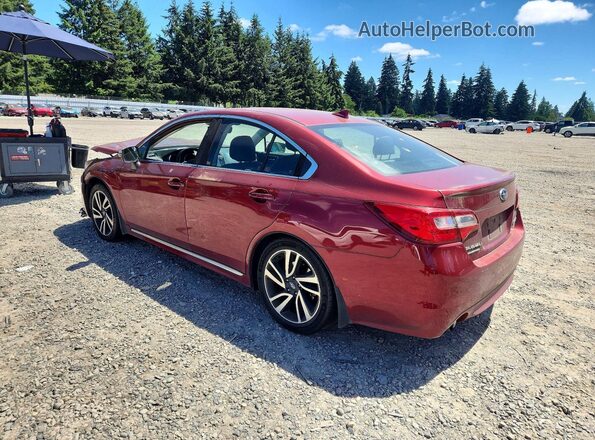 4S3BNAS63H3064089 2017 SUBARU LEGACY Бордовый Задняя левая четверть