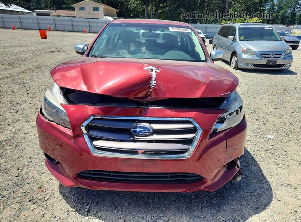 4S3BNAS63H3064089 2017 SUBARU LEGACY Бордовый Вид спереди