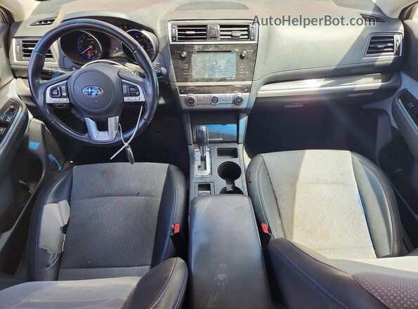 4S3BNAS63H3064089 2017 SUBARU LEGACY Бордовый Вид панели приборов