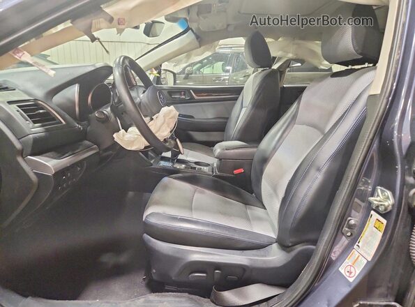 4S3BNAS64H3048340 2017 SUBARU LEGACY Gray Widok wnętrza z przodu