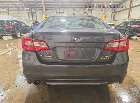 4S3BNAS64H3048340 2017 SUBARU LEGACY Gray Widok z tyłu