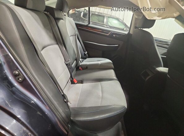4S3BNAS64H3048340 2017 SUBARU LEGACY Gray Widok tylnych siedzeń