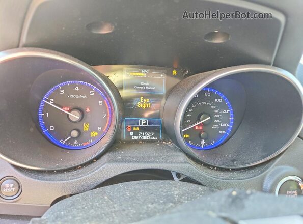 4S3BNAS65K3007139 2019 SUBARU LEGACY Black ხელსაწყოთა პანელის ხედი