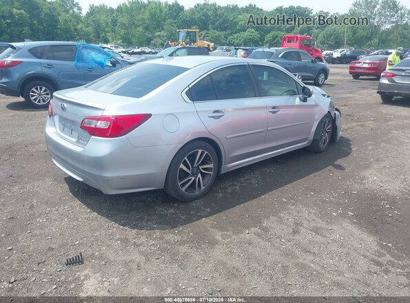 4S3BNAS67H3016143 2017 SUBARU LEGACY Silver Задня права чверть