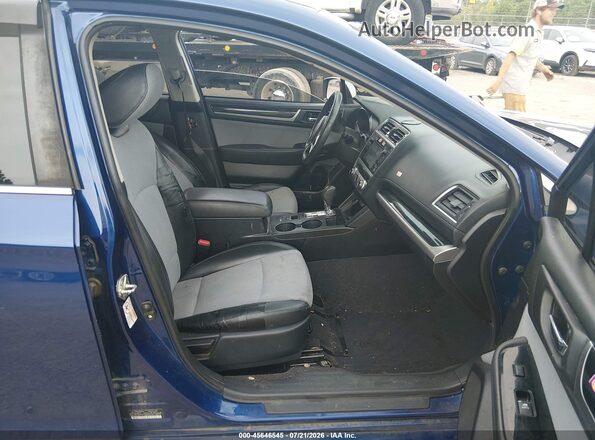 4S3BNAS6XH3027539 2017 SUBARU LEGACY Blue Front interior view