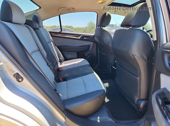 4S3BNAS6XH3057155 2017 SUBARU LEGACY Silver Rear seats view