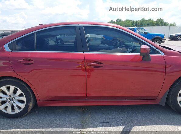 4S3BNBC60G3051240 2016 SUBARU LEGACY Red სალონის 360-გრადუსიანი ხედი